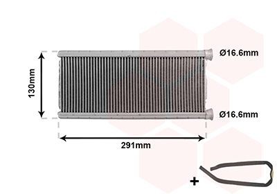 09016702 Wärmetauscher VAN WEZEL