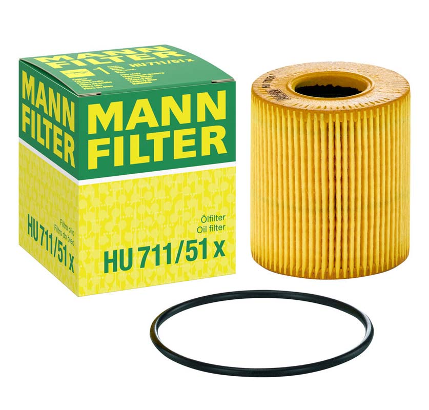 HU 711/51 x Ölfilter  MANN-FILTER 
