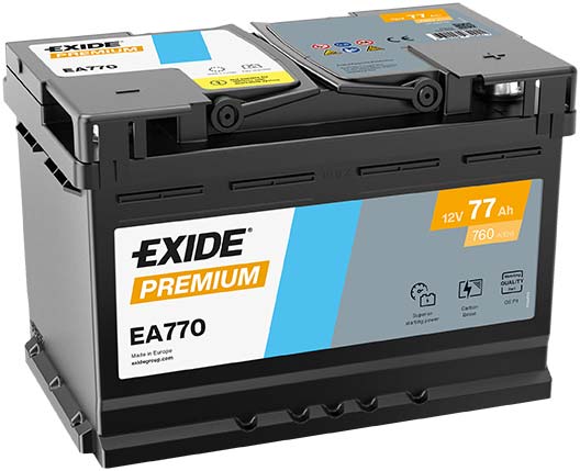 EA770 EXIDE Premium 067TE Autobatterie